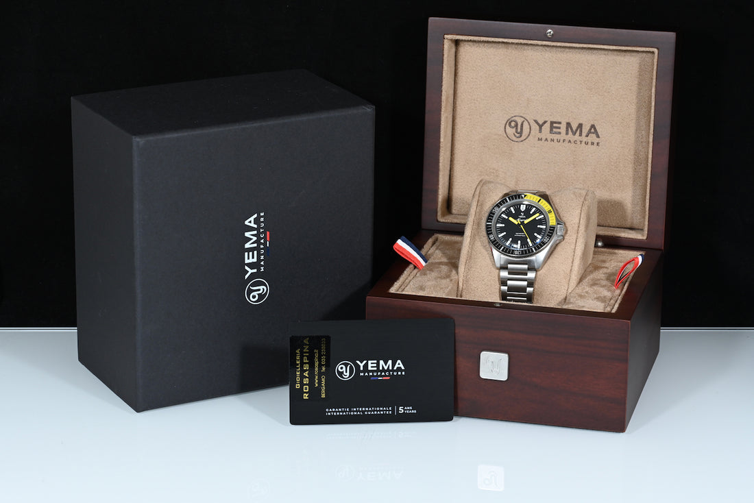 YEMA | NAVYGRAF CMM.10 39 mm. Ref. 21.14.36.SN.M | LIKE NEW | Box and Warranty July 2026