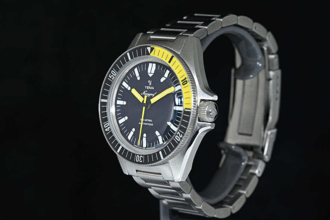 YEMA | NAVYGRAF CMM.10 39 mm. Ref. 21.14.36.SN.M | LIKE NEW | Box and Warranty July 2026