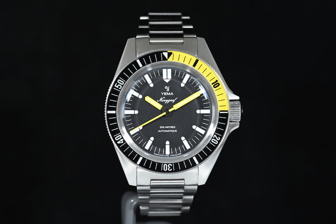 YEMA | NAVYGRAF CMM.10 39 mm. Ref. 21.14.36.SN.M | LIKE NEW | Box and Warranty July 2026