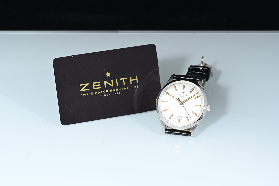 ZENITH | CAPTAIN ELITE Central second Automatic, Acciaio, 40 mm. Ref. 03.2020.670
