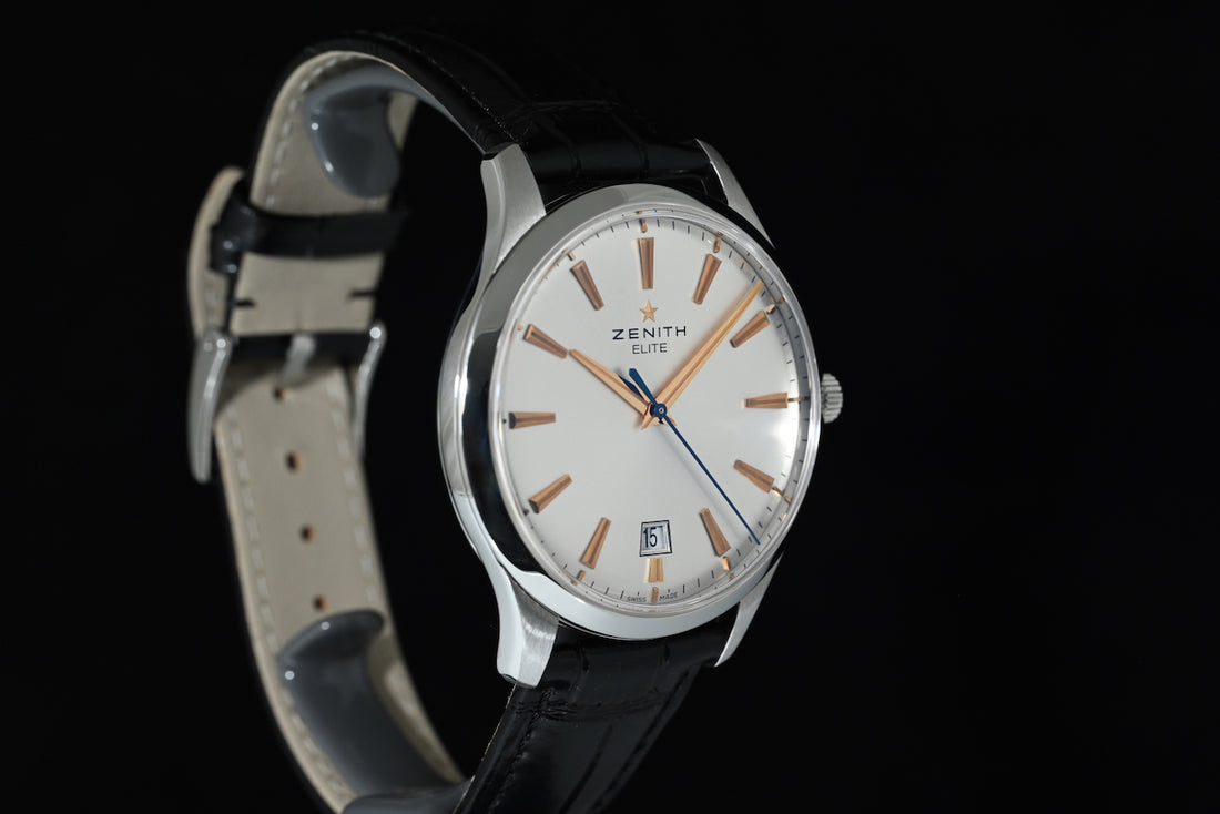 ZENITH | CAPTAIN ELITE Central second Automatic, Acciaio, 40 mm. Ref. 03.2020.670