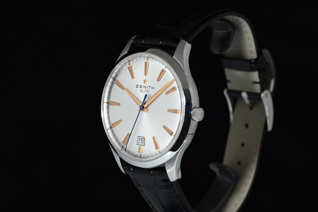 ZENITH | CAPTAIN ELITE Central second Automatic, Acciaio, 40 mm. Ref. 03.2020.670