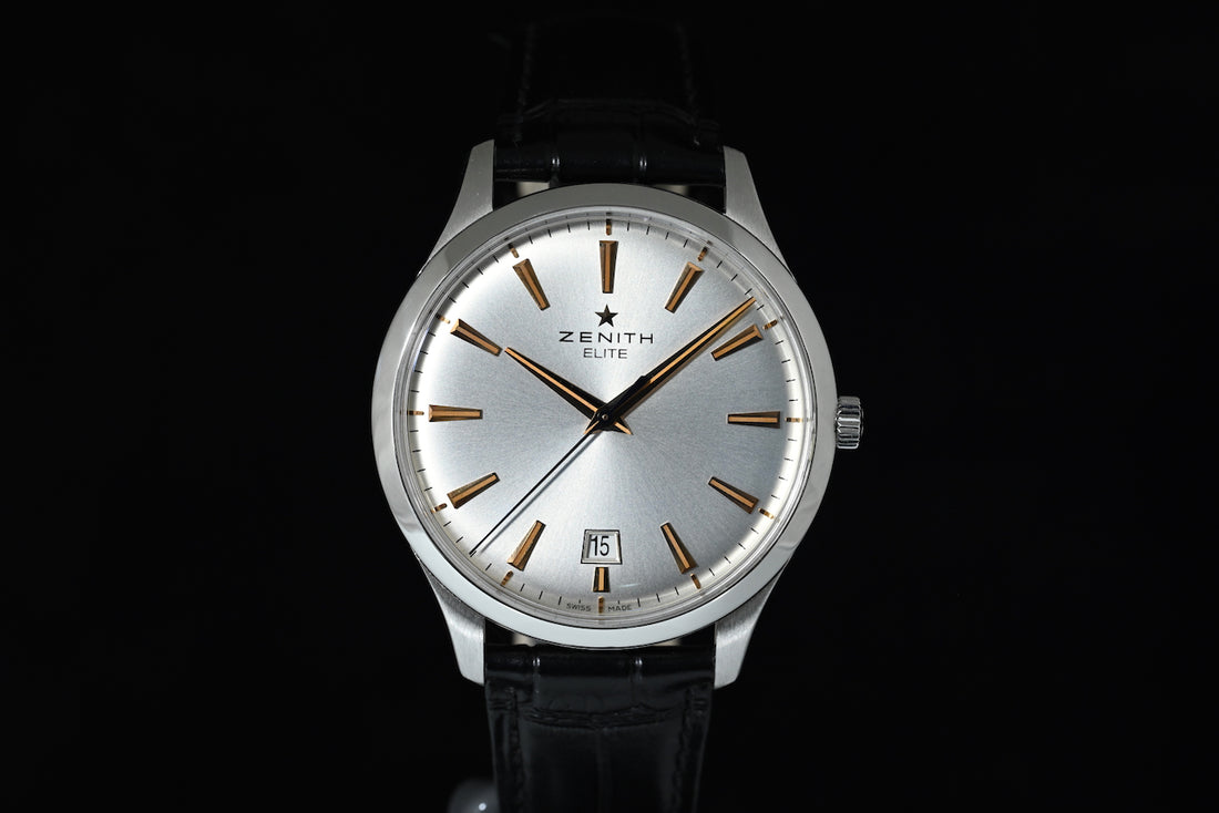 ZENITH | CAPTAIN ELITE Central second Automatic, Acciaio, 40 mm. Ref. 03.2020.670