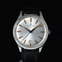 ZENITH | CAPTAIN ELITE Central second Automatic, Acciaio, 40 mm. Ref. 03.2020.670
