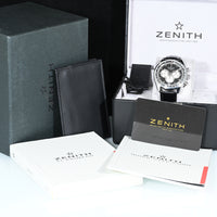 ZENITH | El Primero Automatic 36,000 VPH Black dial, 42 mm. Box and Papers, 2014