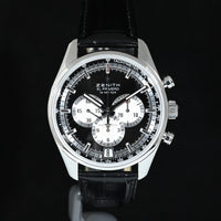 ZENITH | El Primero Automatic 36,000 VPH Black dial, 42 mm. Box and Papers, 2014