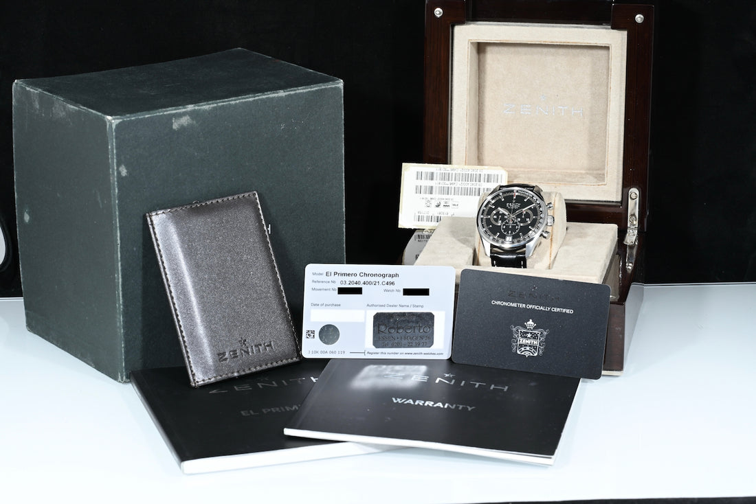 ZENITH | El Primero Chronomaster 36.000 VPH Blue dial, 42 mm. Scatola e Garanzia, 2012