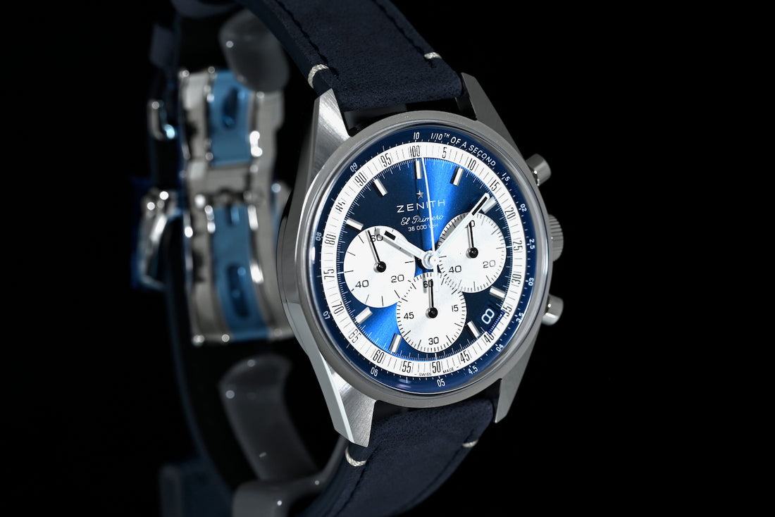 ZENITH | CHRONOMASTER ORIGINAL Boutique edition Blue dial NUOVO Scatola e Garanzia, 09/2025