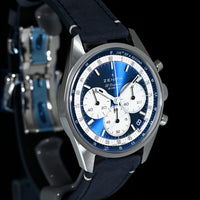 ZENITH | CHRONOMASTER ORIGINAL Boutique edition Blue dial NUOVO Scatola e Garanzia, 09/2025