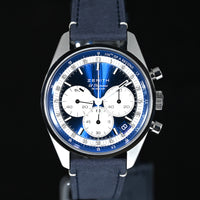 ZENITH | CHRONOMASTER ORIGINAL Boutique edition Blue dial NUOVO Scatola e Garanzia, 09/2025
