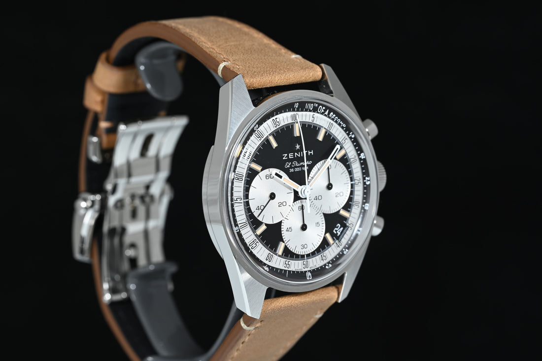 ZENITH | CHRONOMASTER ORIGINAL, 38mm Acciaio | Scatola e Garanzia, 12/2025 | Indossato una volta