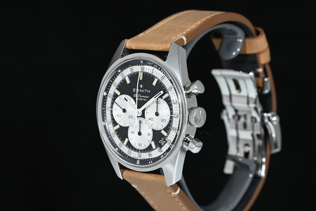 ZENITH | CHRONOMASTER ORIGINAL, 38mm Acciaio | Scatola e Garanzia, 12/2025 | Indossato una volta