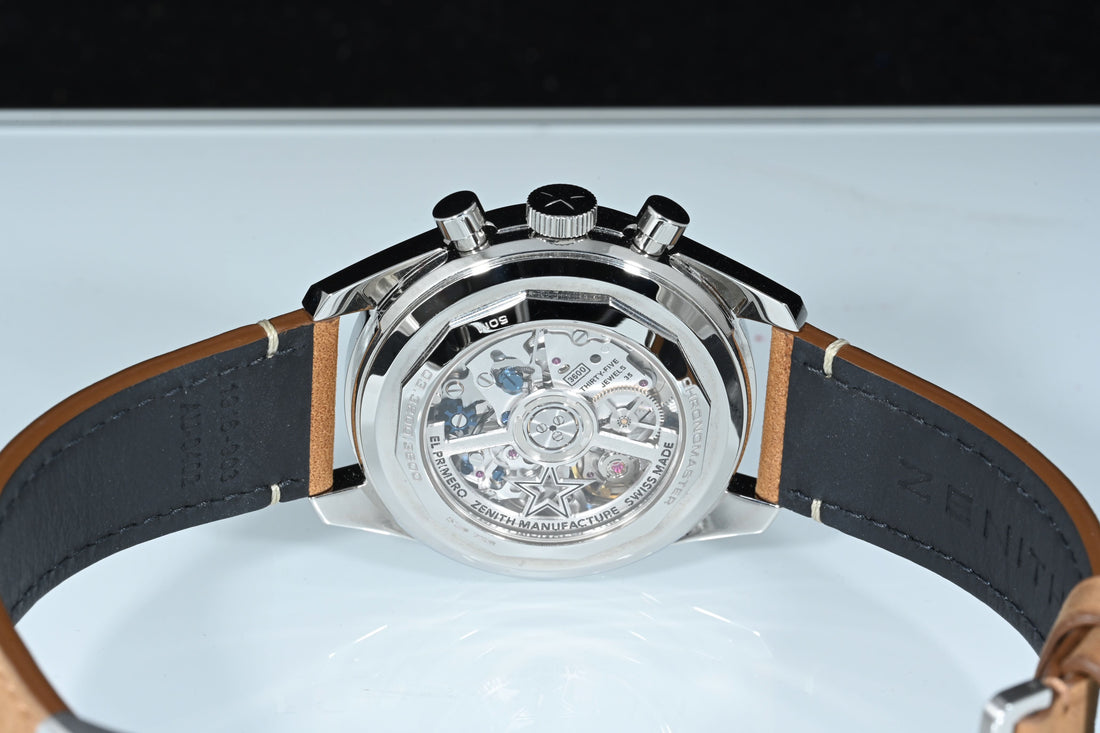 ZENITH | CHRONOMASTER ORIGINAL, 38mm Acciaio | Scatola e Garanzia, 12/2025 | Indossato una volta